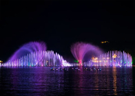 Duża powierzchnia morza Muzyka tańcząca fontanna z różnymi specjalnymi kształtami wody dostawca