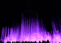 Wielokolorowa fontanna, RGB Led Light Water Feature Duża skala dostawca