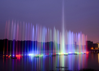 Wielokolorowa fontanna, RGB Led Light Water Feature Duża skala dostawca