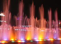 Duży Swing Musical Water Fountain Show Niestandardowy rozmiar / Water Shape dostawca