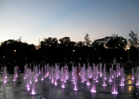 Projekt fontanny wody suchej OEM z podświetleniem LED Obrazy 3D dostawca
