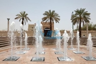 Dostosowany rozmiar Projekt fontanny suchej wody na placu publicznym dostawca