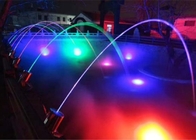 Kolorowa opcja światła RGB Skoki wodne z fontanną z interaktywnym wykrywaniem dostawca