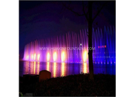 Modern Art Fire Water Fountain, Large Amazing Musical Water Fountain Project dostawca
