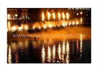 Modern Art Fire Water Fountain, Large Amazing Musical Water Fountain Project dostawca