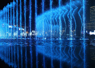 Duża plenerowa jeziorna muzyka tanczy wodną fontannę dostawca