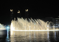 Sterowana cyfrowo programowalna fontanna wody ze światłami CE / RoSH Certyfikowana dostawca