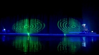 Kreatywne nowoczesne laserowe pokazy tańca na komercyjnym placu dostawca