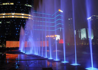 2019 New Style Kwadratowa fontanna z diodami wodnymi, fontanny na suchym lądzie dostawca
