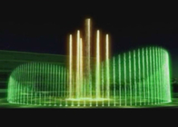 Oświetlenie RGB DMX Dancing Waters Światło i fontanna Pokaż Wild Goose Wing Bird Design dostawca