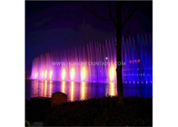 Piękna dekoracyjna płomienna fontanna IP68 273 × 273 × 800 Mm dostawca