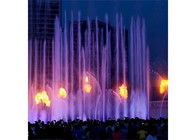 Współczesna plenerowa Muzyczna fontanna Z Fantastycznym fajerwerku wizerunkiem dostawca