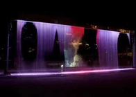 Dostosowana mała tańcząca fontanna, komercyjna cyfrowa fontanna ścienna dostawca