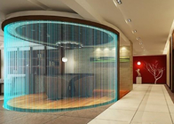 Sterowana komputerowo fontanna z cyfrową kurtyną wodną ze światłami Nowoczesny design dostawca