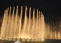 Duża pływająca fontanna z muzyką morską ze stali nierdzewnej na powierzchni wody dostawca